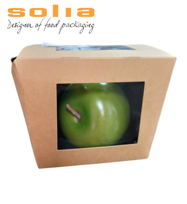 กล่องกระดาษสำหรับใส่อาหาร SOLIA PK1239-00 แพ็ค 50 ชิ้น